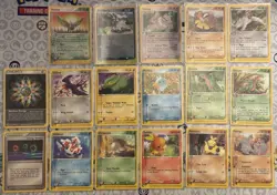 Ruby & Sapphire Base Set Pokemon 17 E-Reader Card Lot NM - MP 2003 Vintage - Image 1