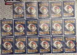 Ruby & Sapphire Base Set Pokemon 17 E-Reader Card Lot NM - MP 2003 Vintage - Image 2