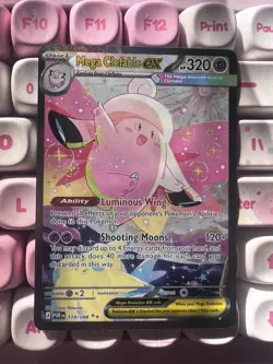 Mega Clefable ex 119/88 Special Illustration Rare Perfect Order Pokemon Card NM - Image 1