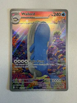 Wailord 162/159 Sv09: Journey Together Holo Pokemon TCG - NM - Image 1