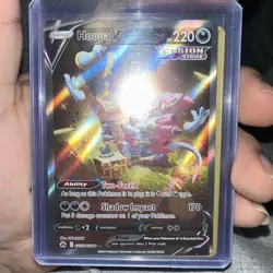 Pokemon Crown Zenith Galarian Gallery Holo Hoopa V GG53/GG70 Holo V Rare NM - Image 1