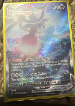 Pokemon TCG Hatterene VMAX Crown Zenith: Galarian Gallery GG47/GG70 NM - Image 1