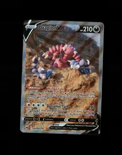 Drapion V GG49/GG70 Holo V Rare Crown Zenith Galarian Gallery Pokemon Holo NM - Image 1