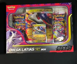 Pokemon TCG: Mega Evolution : Mega Latias ex Collection Box New Sealed - Image 1