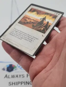 Fire and Brimstone MISPRINT MISCUT OFF CENTER MTG The Dark *CCGHouse* - Image 3