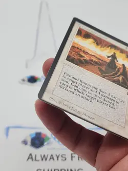 Fire and Brimstone MISPRINT MISCUT OFF CENTER MTG The Dark *CCGHouse* - Image 4