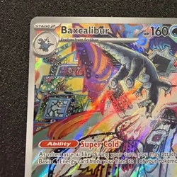 Pokemon Baxcalibur 210/193 SV02 Paldea Evolved Illustration Rare Holo NM - Image 2