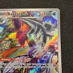 Pokemon Baxcalibur 210/193 SV02 Paldea Evolved Illustration Rare Holo NM - Image 3