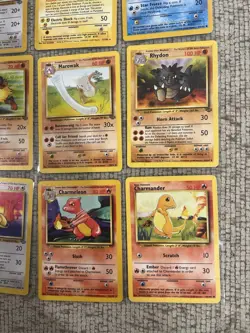 Pokemon TCG Base Set 1999 Lot 12 - Ivysaur, Tauros, Electrode, Starmie - Image 2