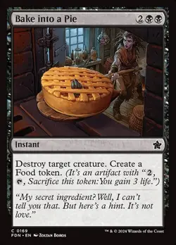 Bake into a Pie x4 4x Foundations NM MTG - Image 1