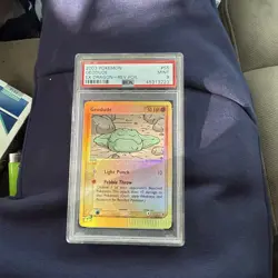 Pokemon Geodude Non Holo Ex Dragon 55/97 PSA 9 MINT - Image 1