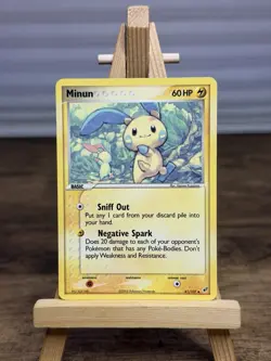Pokemon Minun 41/107 EX Deoxys Regular Non Holo LP - Image 1