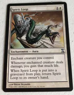 MTG Spirit Loop LP Light Play Time Spiral [3016] - Image 1