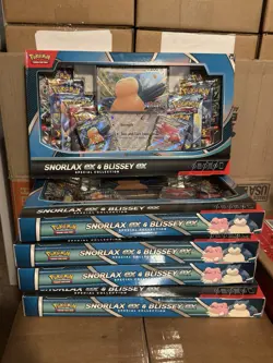 Snorlax Ex & Blissey Ex Special Collection Box RARE - Image 1