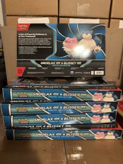 Snorlax Ex & Blissey Ex Special Collection Box RARE - Image 2