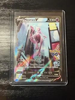 Mewtwo V Alt Art 72/78 Pokemon GO Mint - Image 3