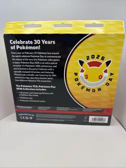 Pokemon TCG Pokemon Day 2026 Collection Box 30th Anniversary |BRAND NEW SEALED - Image 2