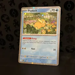 Psyduck 007 Golduck 008 Mega Evolution Black Star Promo - Pokemon TCG NM/M - Image 2