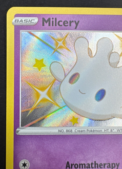 MILCERY SV057/SV122 NM SHINY HOLO RARE SHINING FATES: SHINY VAULT POKEMON 2021 - Image 2