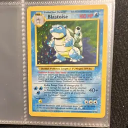 Blastoise 2/102 Base Set Holo Rare English 1999 Wizards of the Coast - Image 4