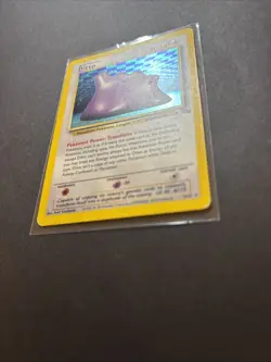 Ditto 3/62 Fossil Holo Unlimited Pokemon WOTC MP - Image 4