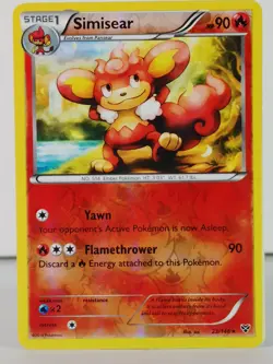 Simisear - POKEMON - XY Base 23/146 - Reverse Holo - LP -E - Image 1