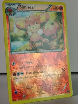 Simisear - POKEMON - XY Base 23/146 - Reverse Holo - LP -E - Image 2