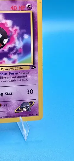 Pokemon Sabrina's Gastly Gym Challenge 2000 Nintendo 97/132 Basic 40 HP - Image 4