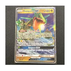 Pokemon Rayquaza GX Holo Ultra Rare 109/168 SM Celestial Storm 180 HP English - Image 1