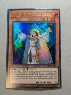 YuGiOh Lyla, Lightsworn Sorceress Ultra Rare 1st Edition BLLR-EN036 - Image 1