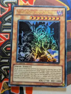 Yu-Gi-Oh! Grapha, Dragon Lord of Dark World SDGU-EN001 1st Ed Ultra Rare - LP - Image 1