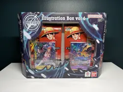 ONE PIECE ILLUSTRATION BOX VOL 6 (with OP-13 packs, PRB-02 packs, 2 promos) NEW - Image 1