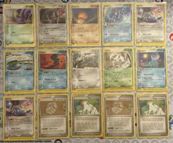 Sandstorm Pokemon 15 E-Reader Card Lot NM - MP 2003 Vintage - Image 1