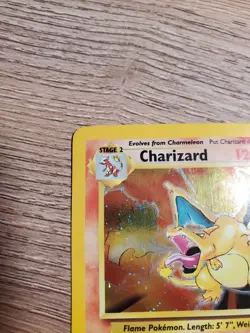 Pokemon TCG Charizard Base Set 2 HOLO Vintage Card 4/130 LP - Image 2