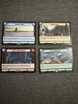 Star Wars Unlimited Rare Bases, Foil, Hyperspace, Base All Sets Pick Your Card - Image 1