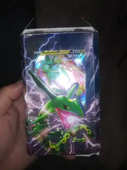 Pokemon Center Trading Card Game V-Battle Deck Rayquaza V Sealed Theme Deck New - Image 1