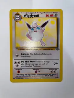 Wigglytuff 32/64 Jungle Set Pokemon Card 1999 - LP Condition - Vintage Rare - Image 1