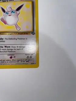 Wigglytuff 32/64 Jungle Set Pokemon Card 1999 - LP Condition - Vintage Rare - Image 5