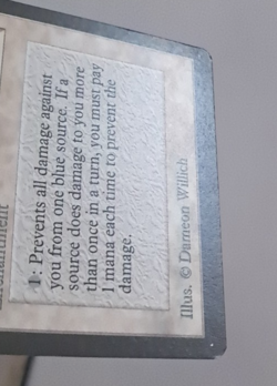 Circle of Protection: Blue EX Beta MTG Magic the Gathering - Image 4