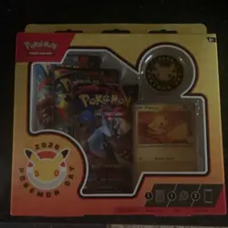 Pokemon TCG Day 2026 Collection Box English Promo Card 3 Booster Packs Coin - Image 1