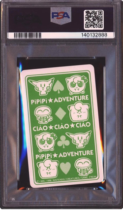 Pokemon 1998 Squirtle 3 Of Clubs Playing Card PiPiPi Adventure GEM MINT PSA 10 - Image 2