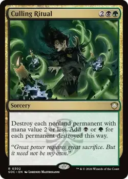 x1 Culling Ritual R MTG Commander: Secrets of Strixhaven M/NM, English - Image 1