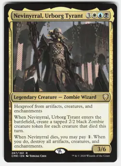 Nevinyrral, Urborg Tyrant R Commander Legends 287 NM - Image 1