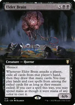Elder Brain EXTENDED - 573 - Rare - Commander Legends CLB MTG - Image 1