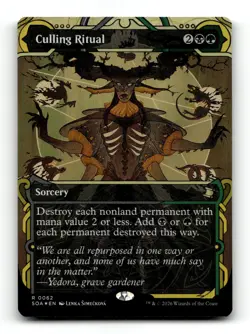Culling Ritual 62 Secrets of Strixhaven: Mystical Archive MTG NM - Image 1