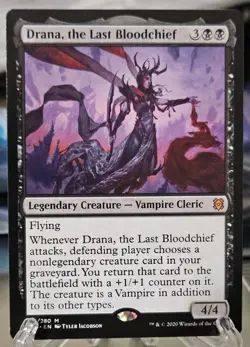 MTG Magic the Gathering Drana, the Last Bloodchief Zendikar Rising - Image 1