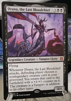 MTG Magic the Gathering Drana, the Last Bloodchief Zendikar Rising - Image 3