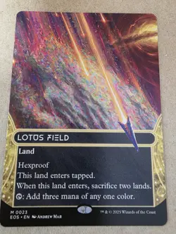 Lotus Field - #23 (Borderless) Edge of Eternities: Stellar Sights Regular - Mtg - Image 1