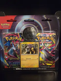 10x Pokemon Mega Evolution & Phantasmal Flames 2-Pack Blister Raikou - Image 2