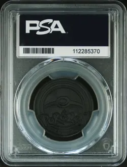[PSA 8] 2023 Blastoise Coin Promo - Special Deck Set VMAX Shiny Holo POKEMON - Image 2